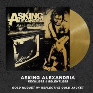ASKING ALEXANDRIA - RECKLESS &amp; RELENTLESS (RSD 2024, GOLD LP VINYL)